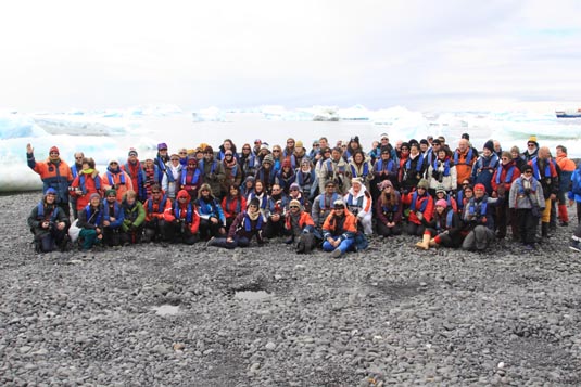 The Group,  Brown Bluff, Antarctica