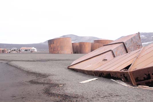 Remains of the Whaling Station, Whalers Bay, Antarctica