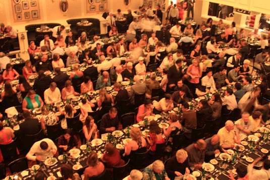 Dinner, The Carlos Gardel Tango Show, Buenos Aires, Argentina