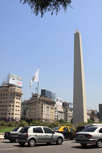 Obelisk, 9 de Julio Avenida, Buenos Aires, Argentina