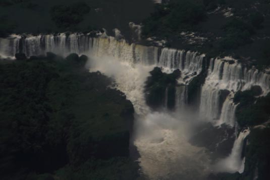 Arial View. Iguazu Falls, Iguazu, Argentina