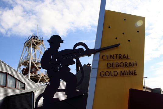 Entrance, Central Deborah Gold Mine, Bendigo, Australia