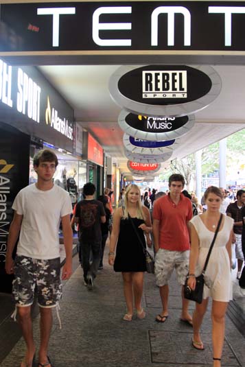 Queen Street Mall, Brisbane, Australia