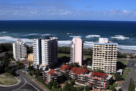 View from Marriot Resort & Spa, Surfers Paradise, Gold Coast, Australia