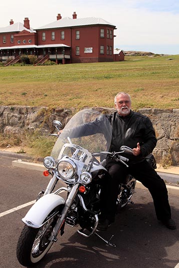 David Reeves, Harley Davidson Driver, Sydney, Australia