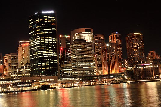 Night City Skyline, Sydney, Australia