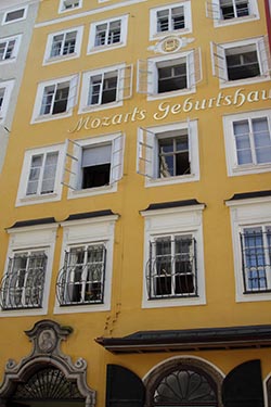 Mozart Birthplace, Salzburg, Austria