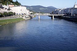 Salzach River, Salzburg, Austria