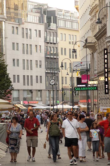 Karntner Street, Vienna, Austria