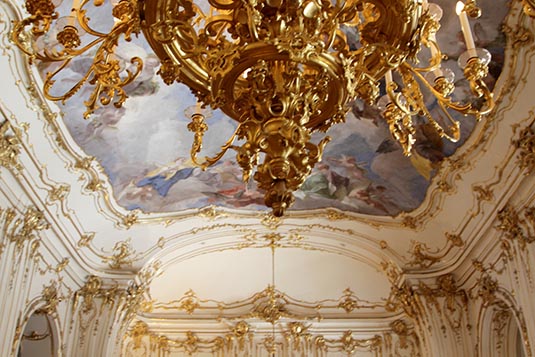 Ornamental Wall, Schonbrunn Palace, Vienna, Austria