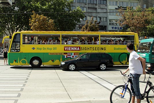 Sightseeing Bus, Vienna, Austria
