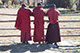 Monks, Jakar, Bumthang Valley, Bumthang, Bhutan