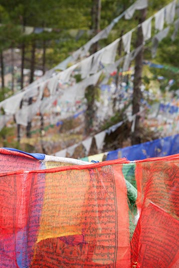 Prayer Flags, Thimphu, Bhutan