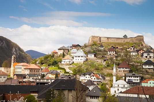 Fortress, Jajce, Bosnia & Herzegovina