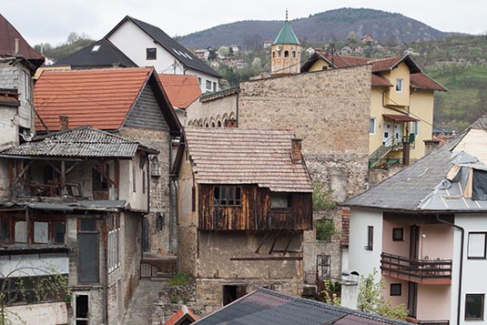 View from Fortress, Jajce, Bosnia & Herzegovina