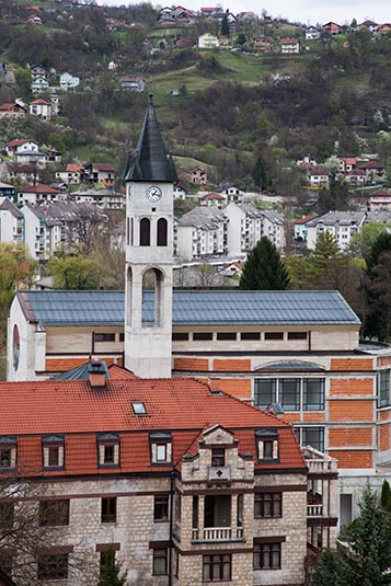 View from Fortress, Jajce, Bosnia & Herzegovina