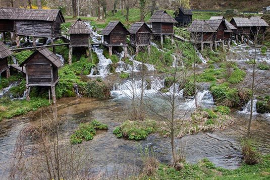 Watermills, Pilvska Lakes, Jajce, Bosnia & Herzegovina