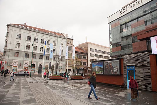 A Square, Sarajevo, Bosnia & Herzegovina