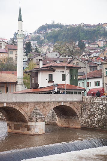 Miljacka River, Sarajevo, Bosnia & Herzegovina