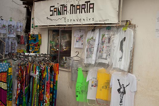Shop, Santa Marta Favela, Rio de Janeiro, Brazil