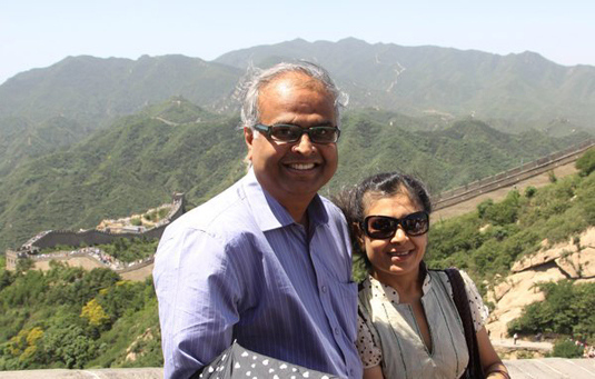At The Great Wall of China, Beijing