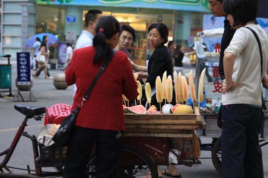 Street vendor, Chengdu