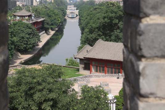Moat, The City Wall, Xian