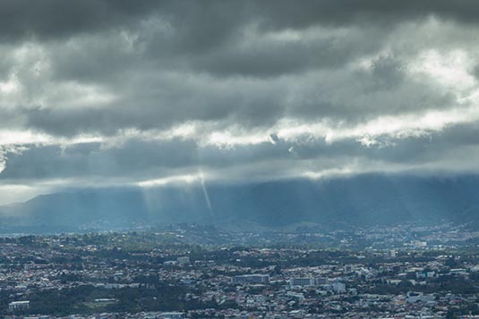 Aerial View, San Jose, Costa Rica