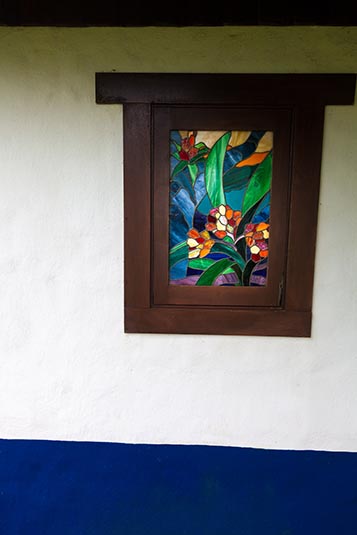 Cottage Window, Villa Blanca Cloud Forest Hotel, Costa Rica