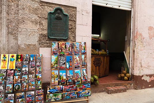 A Shop Facade, Havana, Cuba