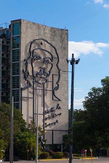 At Revolution Plaza, Havana, Cuba