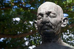 Mahatma Gandhi Statue, Miramar Park, Havana, Cuba