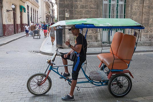 Rickshaw, Havana, Cuba