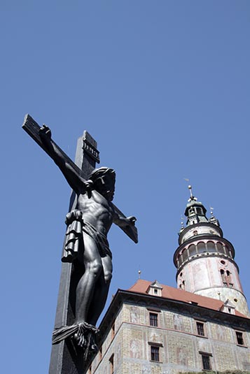 Cross of Jesus Christ, Cesky Krumlov, Czech Republic