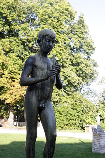 A Statue, Hluboka Castle Gardens, Hluboka, Czech Republic