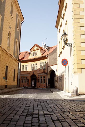 A Street, Kampa Island, Prague, Czech Republic