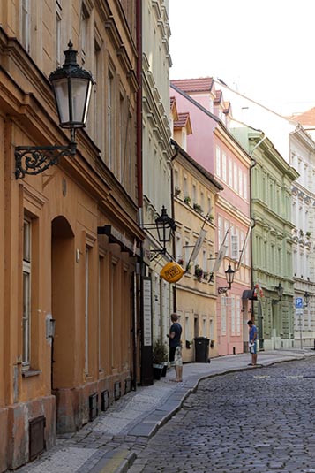 A Street, Old Town, Prague, Czech Republic