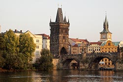 Old Town Tower, Charles Bridge, Prague, Czech Republic