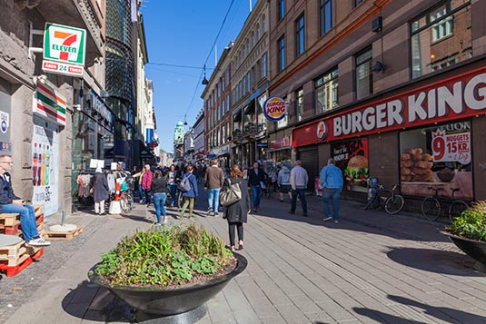 Frederiksberggade Street, Copenhagen, Denmark