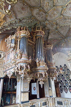Organ, Chapel, Frederiksborg Palace, Hillerod, Denmark