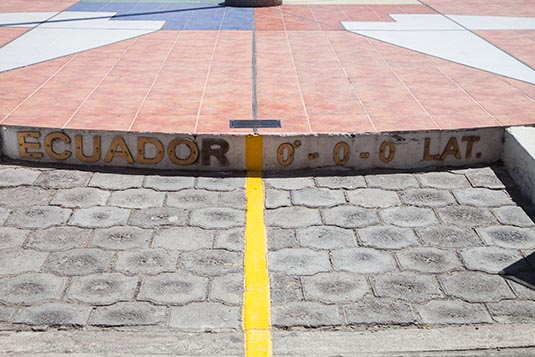 Equator Line, Quito, Ecuador