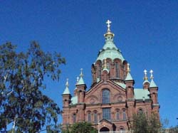 Church near the pier, Helsinki
