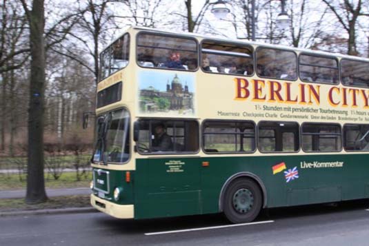 Self guided tours on Berlin Bus are quite popular
