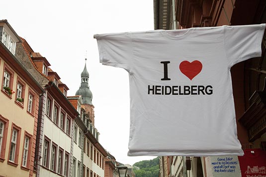 Hauptstrasse, Altstadt, Heidelberg, Germany