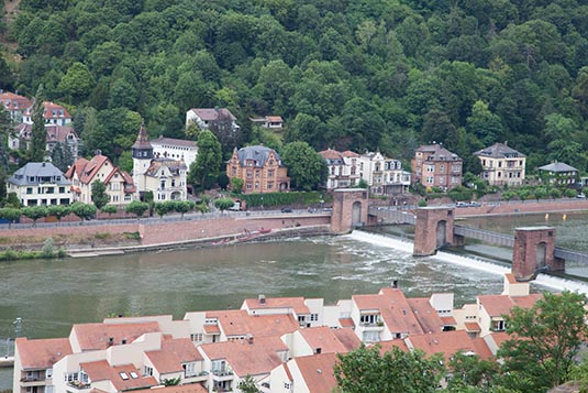 View from Castle, Heidelberg, Germany