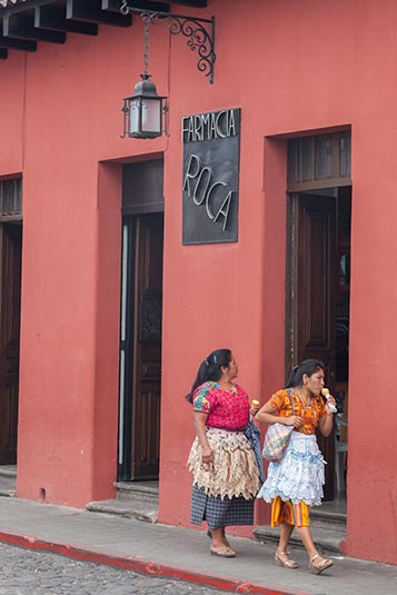 Locals, 4th Street, Antigua, Guatemala