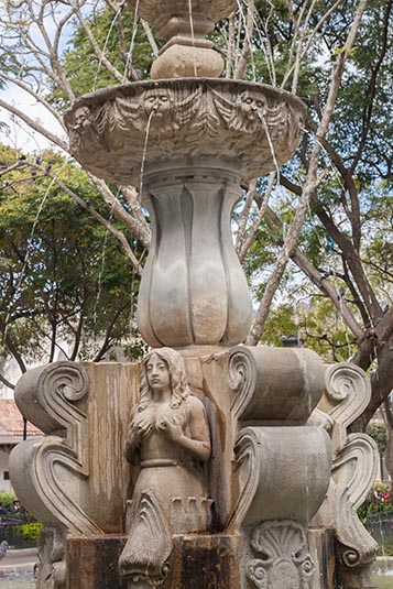 Mermaid Fountain, Central Park, Antigua, Guatemala