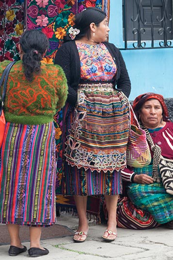 Locals, Chichicastenango, Guatemala