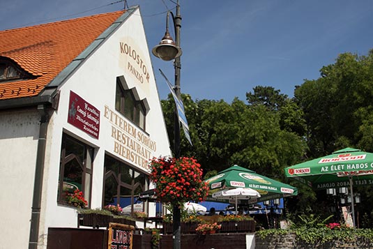 A Restaurant, Tihany, Hungary