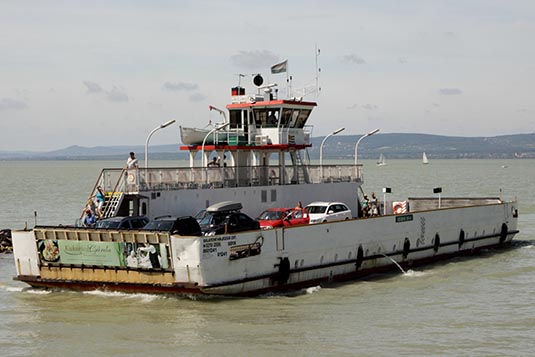 Ferry Crossing, Lake Balaton, Hungary